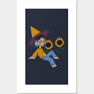 Sunflower Witch Posters and Art